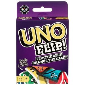 UNO Flip! Adults & Family Night Card Game NWT